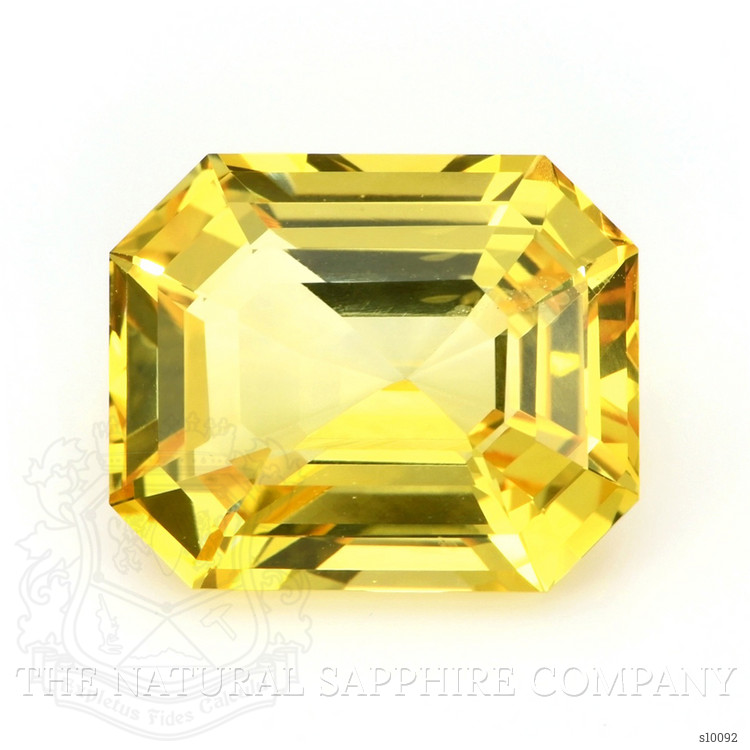 18.27 Ct. Yellow Sapphire from Ceylon (Sri Lanka)