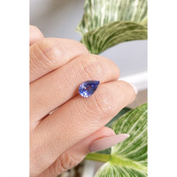 2.90 Ct. Blue Sapphire from Ceylon (Sri Lanka) Life Style