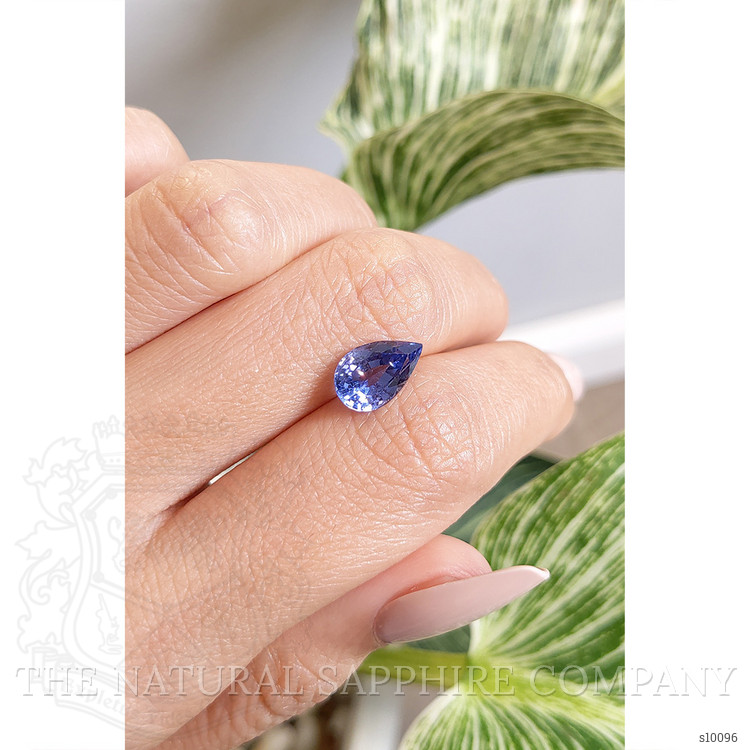 2.90 Ct. Blue Sapphire from Ceylon (Sri Lanka)
