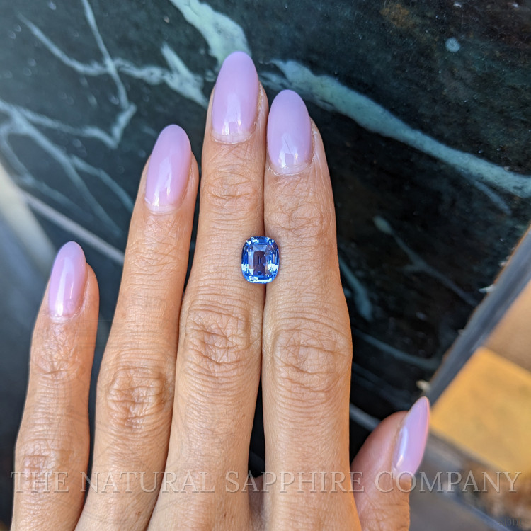 3.03 Ct. Blue Sapphire from Ceylon (Sri Lanka)