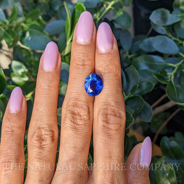 6.29 Ct. Blue Sapphire from Madagascar