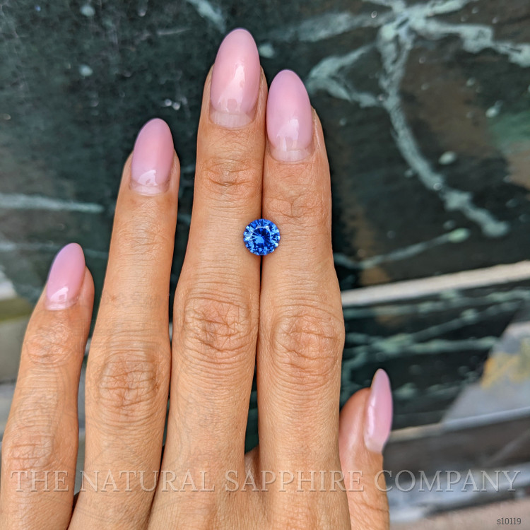 1.50 Ct. Blue Sapphire from Ceylon (Sri Lanka)