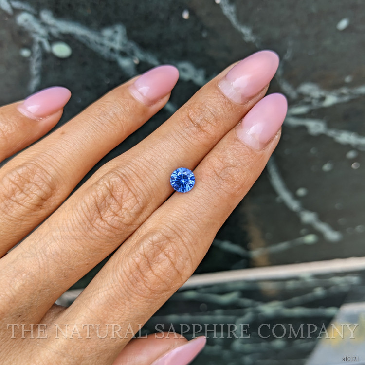 1.18 Ct. Blue Sapphire from Ceylon (Sri Lanka)