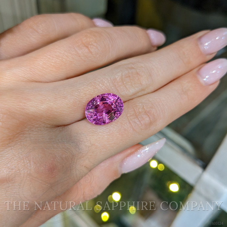10.16 Ct. Pink Sapphire from Ceylon (Sri Lanka)