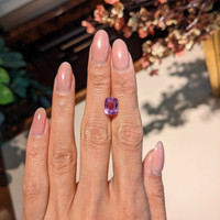 4.09 Ct. Pink Sapphire from Ceylon (Sri Lanka) Life Style