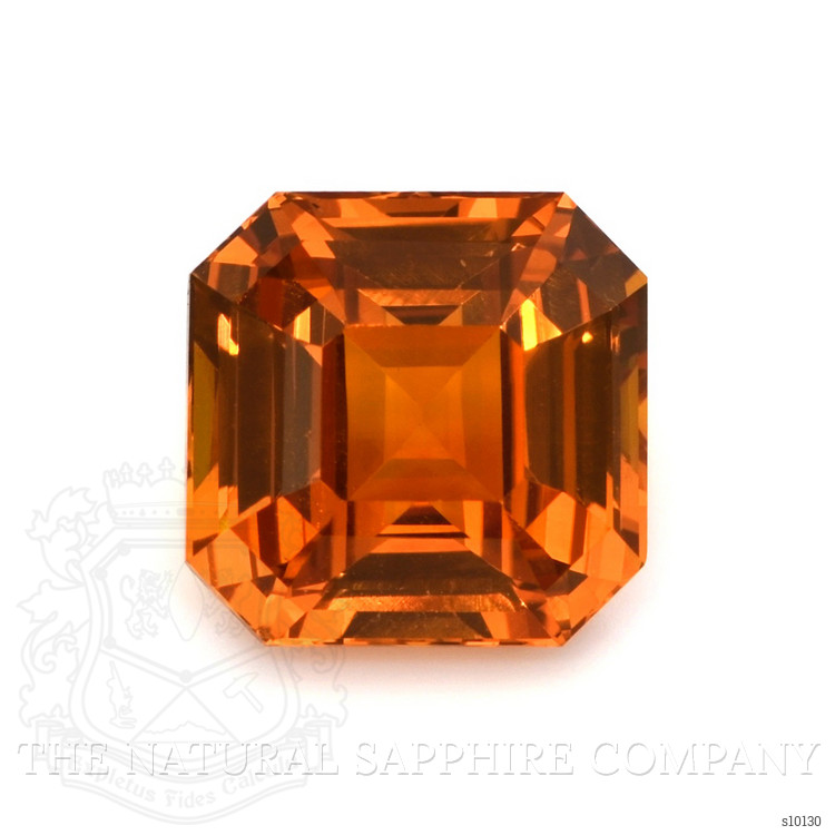 8.01 Ct. Orange Sapphire from Ceylon (Sri Lanka)