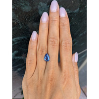 2.51 Ct. Blue Sapphire from Ceylon (Sri Lanka) Life Style