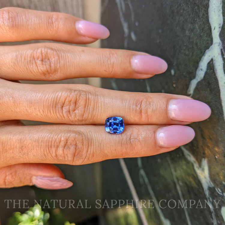2.54 Ct. Blue Sapphire from Ceylon (Sri Lanka)