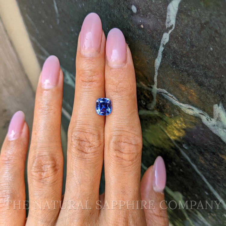 2.54 Ct. Blue Sapphire from Ceylon (Sri Lanka)