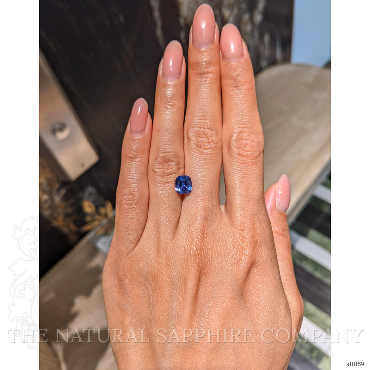 2.54 Ct. Blue Sapphire from Ceylon (Sri Lanka)