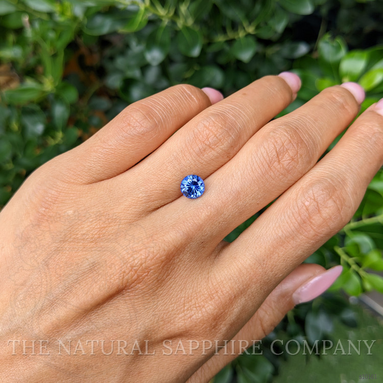 1.67 Ct. Blue Sapphire from Ceylon (Sri Lanka)