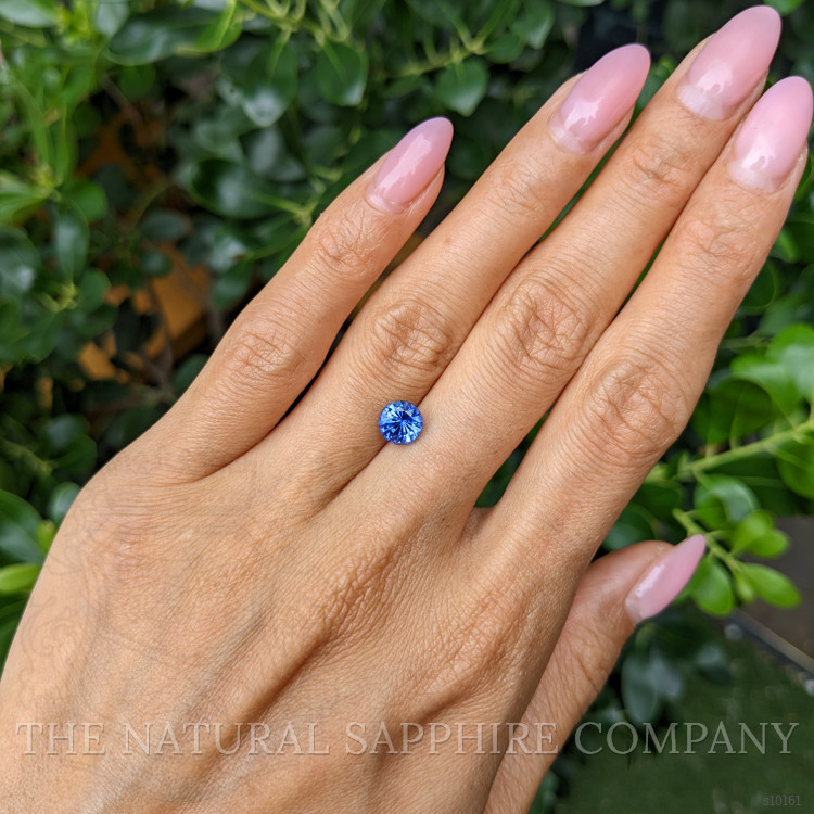 1.67 Ct. Blue Sapphire from Ceylon (Sri Lanka)