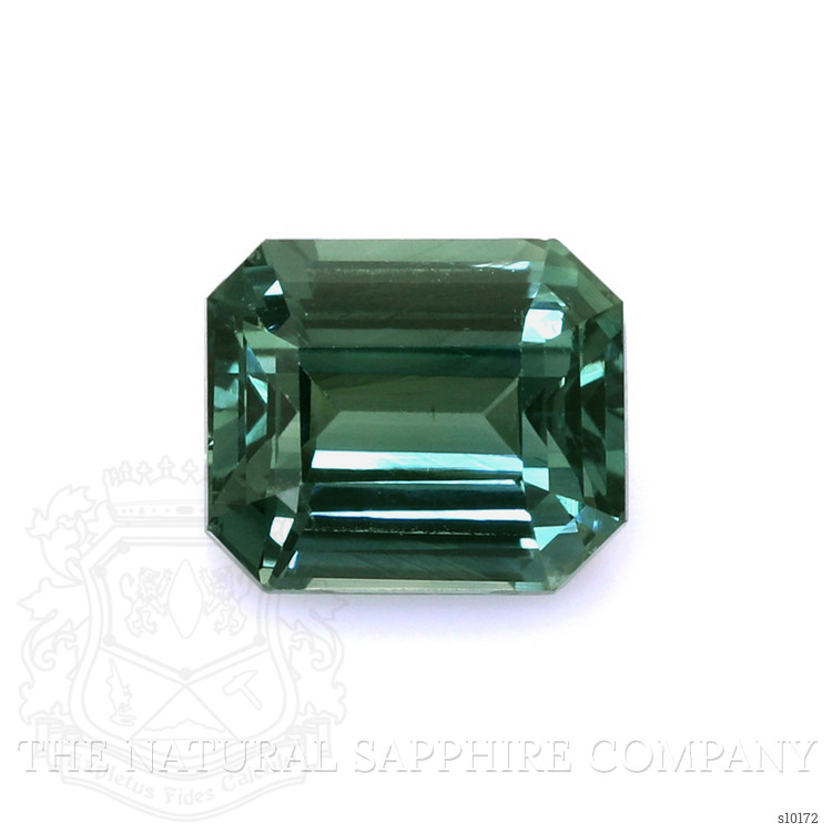 2.53 Ct. Bluish Green Sapphire from Ceylon (Sri Lanka)