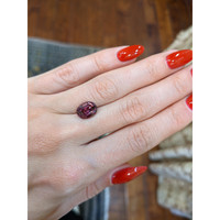 3.61 Ct. Pinkish Purple Sapphire from Ceylon (Sri Lanka) Life Style