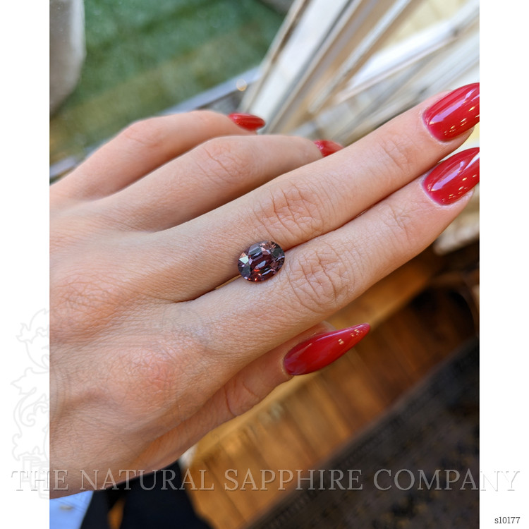 3.61 Ct. Pinkish Purple Sapphire from Ceylon (Sri Lanka)