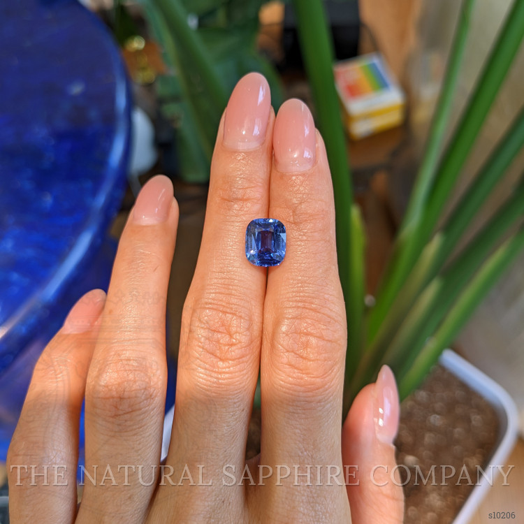 5.07 Ct. Blue Sapphire from Ceylon (Sri Lanka)