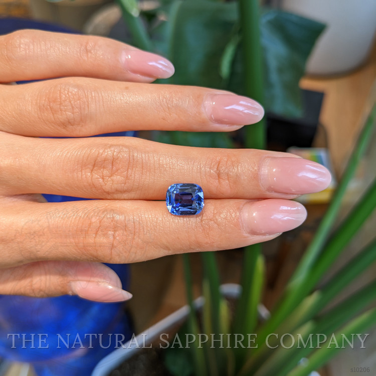 5.07 Ct. Blue Sapphire from Ceylon (Sri Lanka)