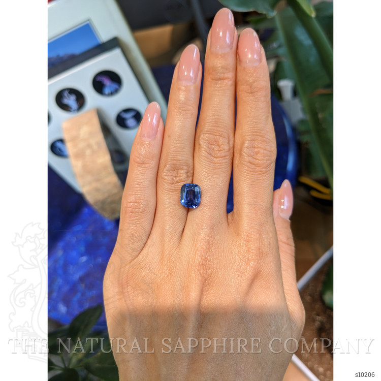 5.07 Ct. Blue Sapphire from Ceylon (Sri Lanka)