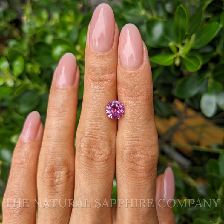 2.04 Ct. Pink Sapphire from Ceylon (Sri Lanka)