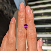 1.66 Ct. Pink Sapphire from Ceylon (Sri Lanka) Life Style