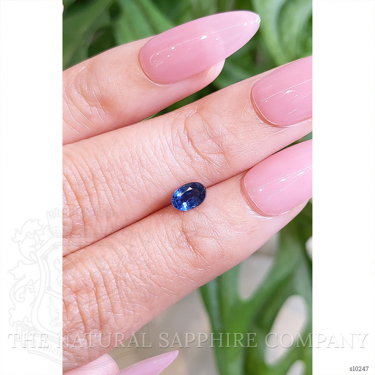 0.53 Ct. Blue Sapphire from Ceylon (Sri Lanka)