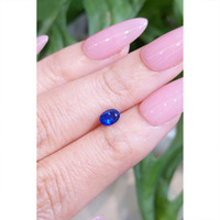0.59 Ct. Blue Sapphire from Ceylon (Sri Lanka) Life Style