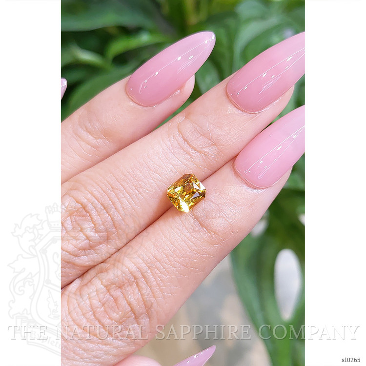 1.52 Ct. Yellow Sapphire from Ceylon (Sri Lanka)