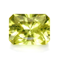 0.57 Ct. Yellowish Green Sapphire from Australia Video