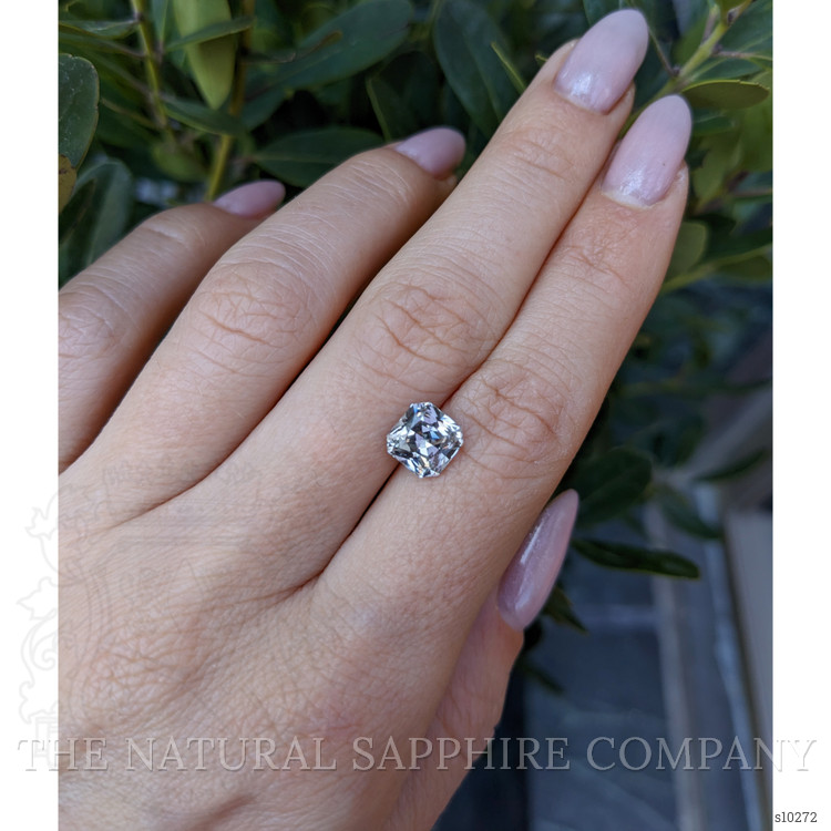 2.29 Ct. White Sapphire from Ceylon (Sri Lanka)