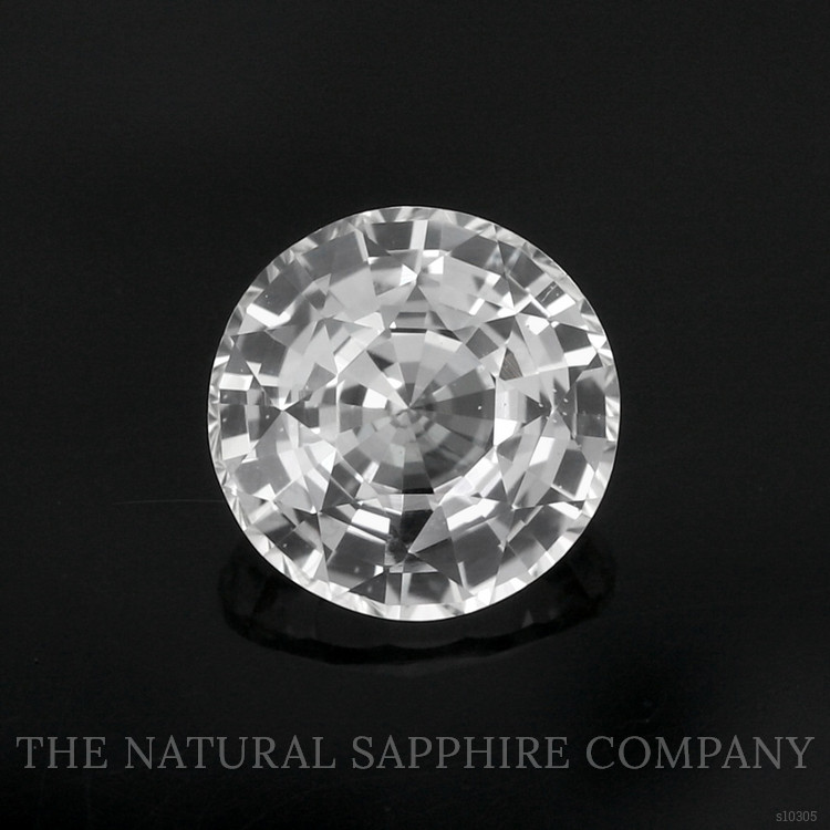 3.03 Ct. White Sapphire from Ceylon (Sri Lanka)