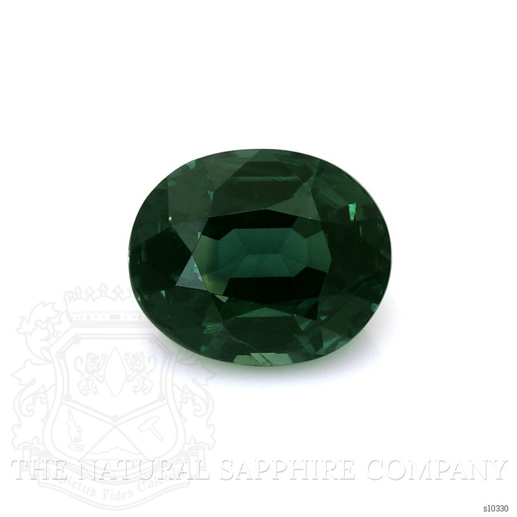 3.01 Ct. Bluish Green Sapphire from Ceylon (Sri Lanka)