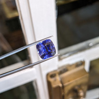 6.09 Ct. Violet Sapphire from Ceylon (Sri Lanka) Life Style