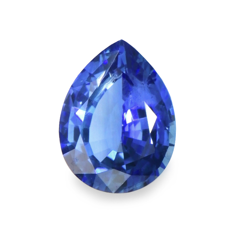 ラブカSAPPHIRE MOON 朝香果林 SEC P+ Loose Blue Sapphire - Pear 1.80 Ct. - #S10342 | The Natural