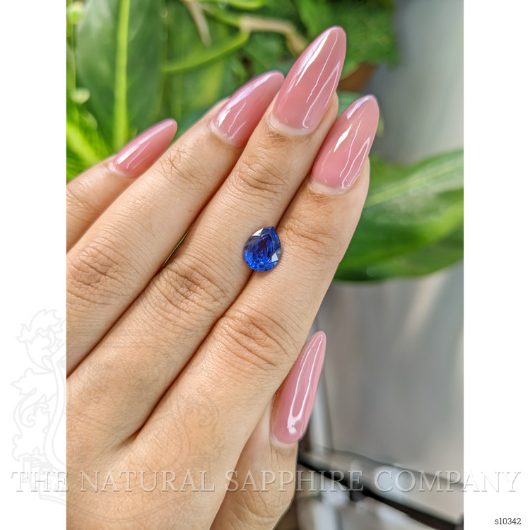 1.80 Ct. Blue Sapphire from Ceylon (Sri Lanka)