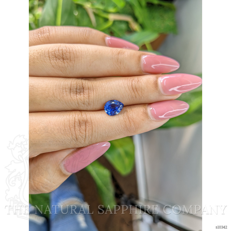 1.80 Ct. Blue Sapphire from Ceylon (Sri Lanka)