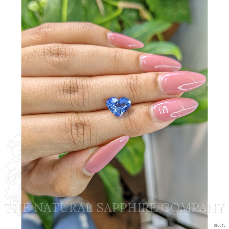 2.79 Ct. Blue Sapphire from Ceylon (Sri Lanka)