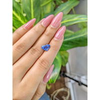 2.34 Ct. Blue Sapphire from Ceylon (Sri Lanka) Life Style