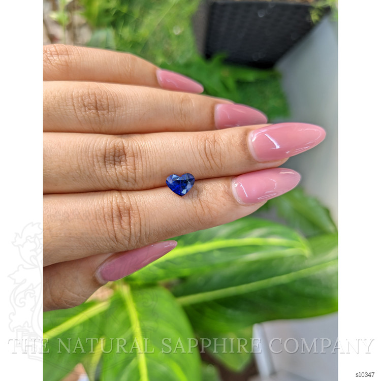 1.63 Ct. Blue Sapphire from Ceylon (Sri Lanka)
