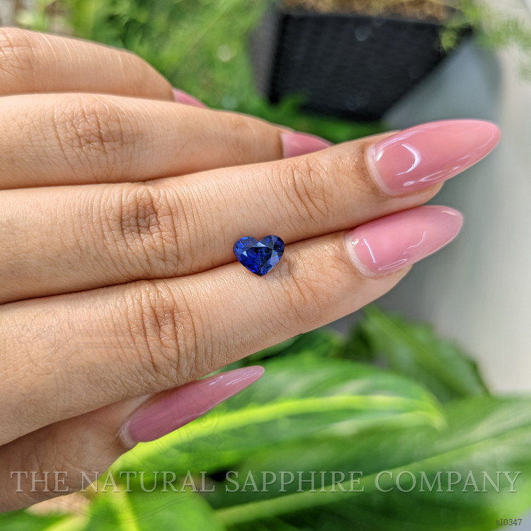 1.63 Ct. Blue Sapphire from Ceylon (Sri Lanka)
