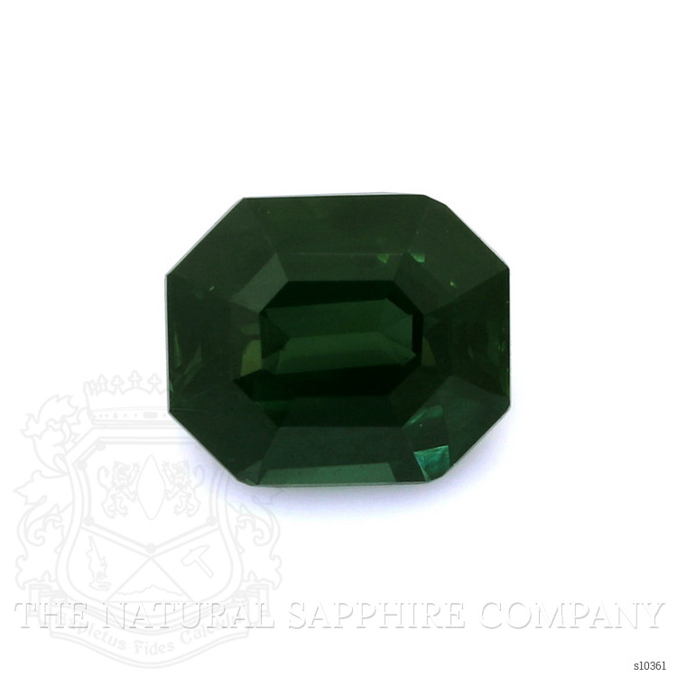 2.59 Ct. Bluish Green Sapphire from Ceylon (Sri Lanka)