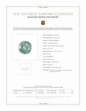 3.93 Ct. Sapphire from Montana Scan Report