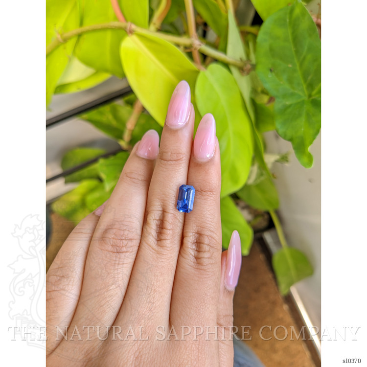 2.96 Ct. Blue Sapphire from Ceylon (Sri Lanka)