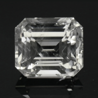 7.65 Ct. White Sapphire from Ceylon (Sri Lanka) Video