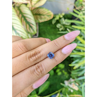 1.76 Ct. Blue Sapphire from Ceylon (Sri Lanka) Life Style