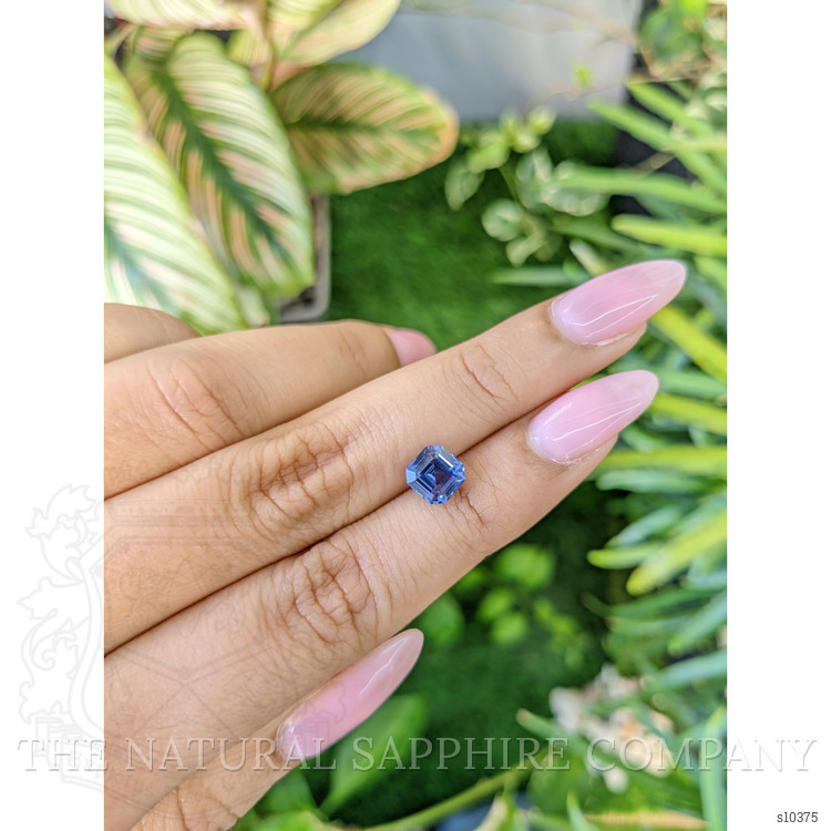 1.76 Ct. Blue Sapphire from Ceylon (Sri Lanka)