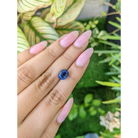 3.58 Ct. Blue Sapphire from Ceylon (Sri Lanka) Life Style