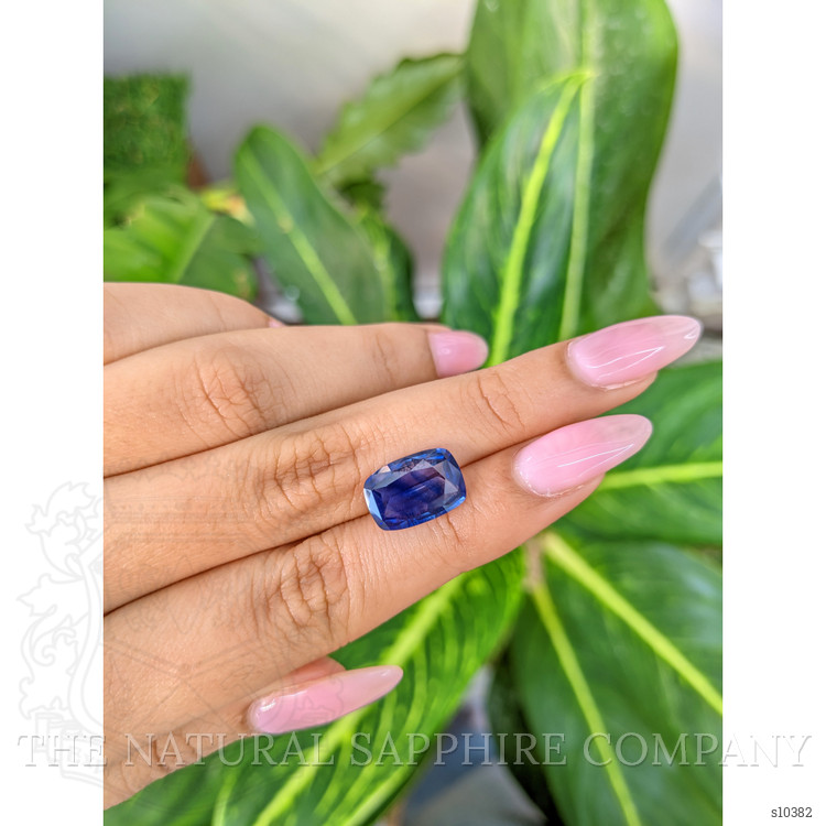 5.41 Ct. Blue Sapphire from Ceylon (Sri Lanka)