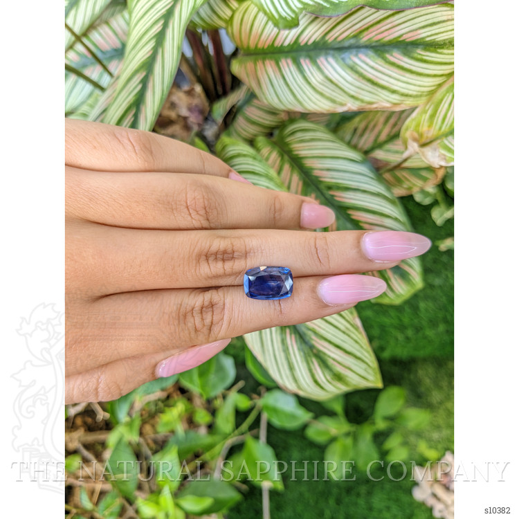 5.41 Ct. Blue Sapphire from Ceylon (Sri Lanka)