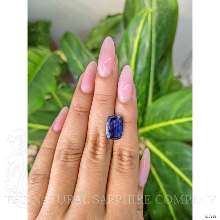 5.41 Ct. Blue Sapphire from Ceylon (Sri Lanka)