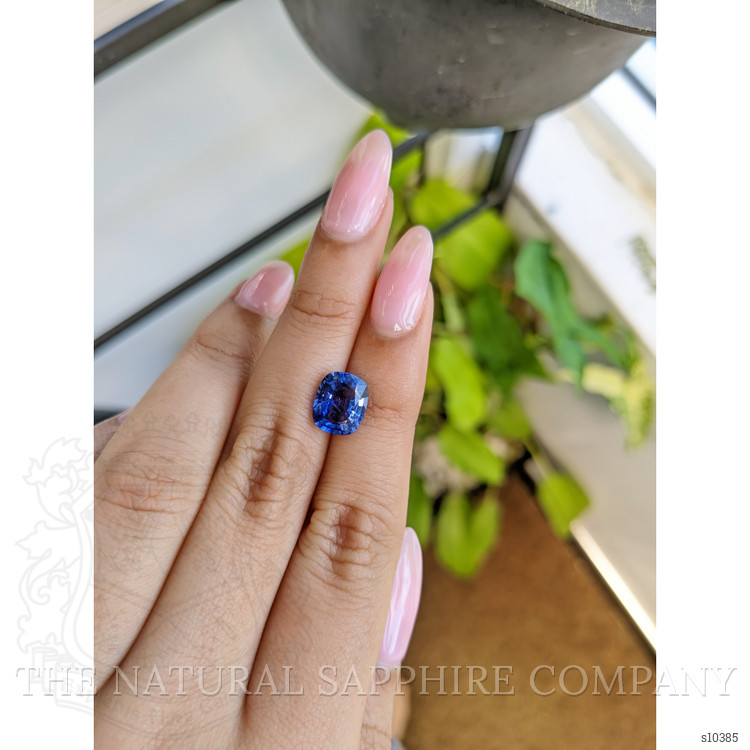 2.85 Ct. Blue Sapphire from Ceylon (Sri Lanka)